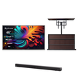 SMART Google TV Extérieur Plein Soleil 65’’ (165 cm) 4K UHD QLED – Pool Pro QLED 2.0