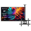 SMART Google TV Extérieur Plein Soleil 65’’ (165 cm) 4K UHD QLED – Pool Pro QLED 2.0