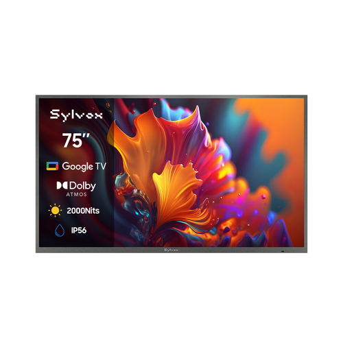 SMART Google TV Extérieur Plein Soleil 75’’ (191 cm) 4K UHD QLED – Pool Pro QLED 3.0